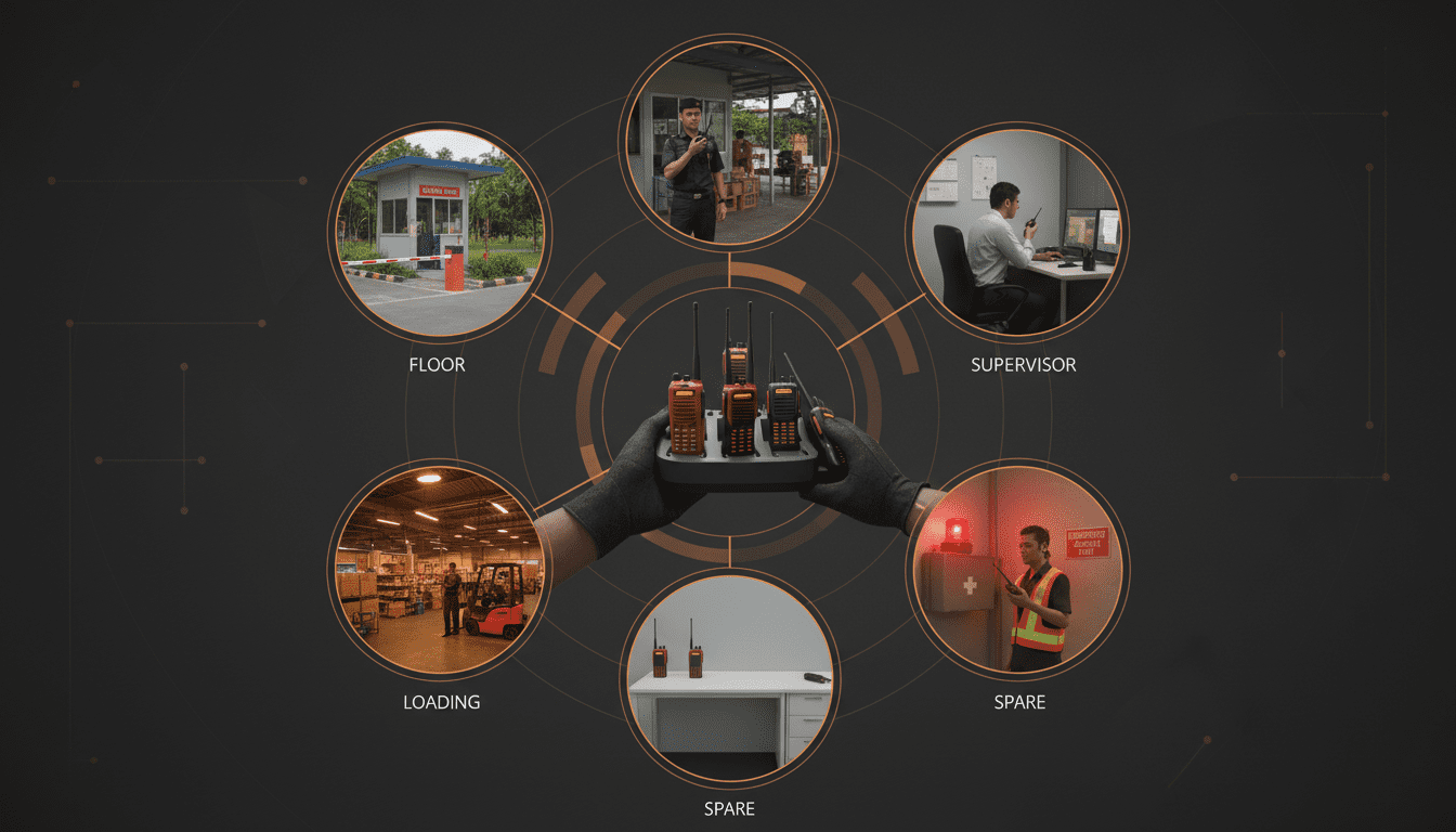 Analog Radio Planning generated call network