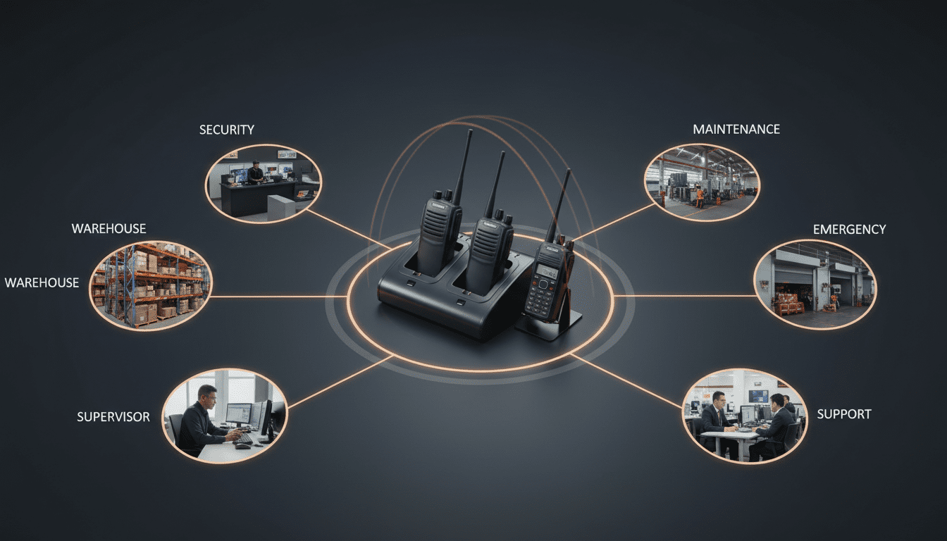 Digital Radio Upgrade generated call network