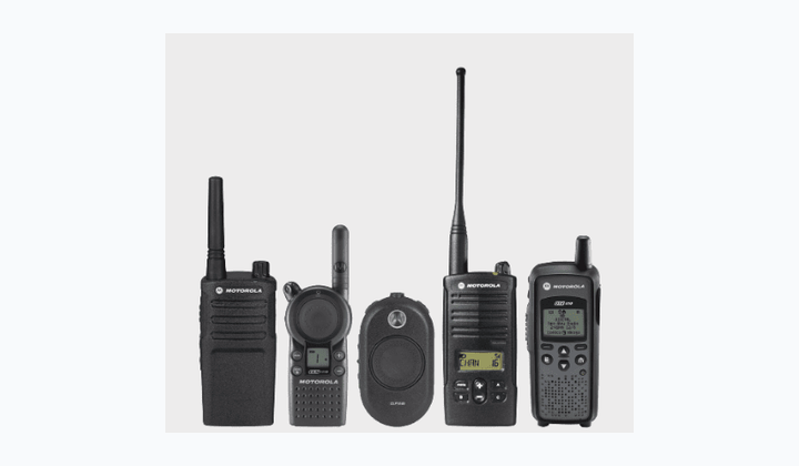 Motorola walkie talkie radios