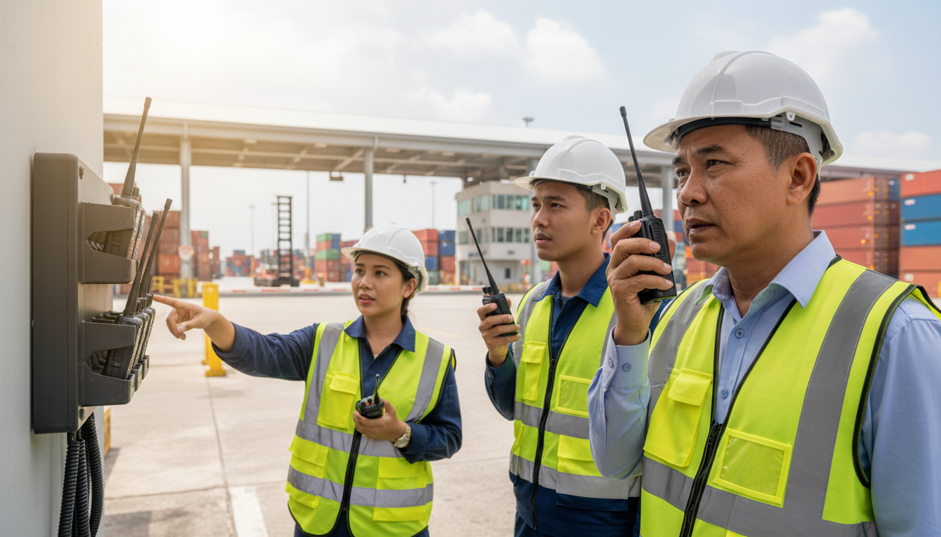 Puteri Harbour waterfront BDA radio coverage case study
