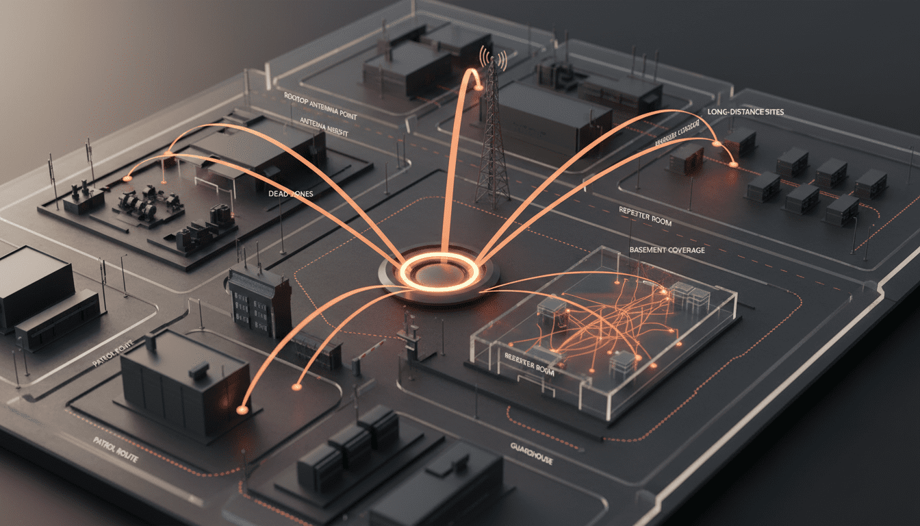 Repeater Coverage Planning generated signal atlas