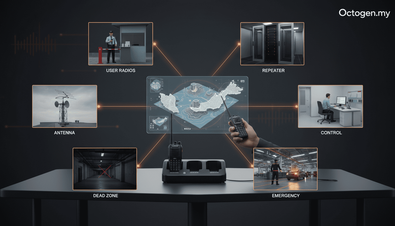 Repeater Coverage Planning generated call network