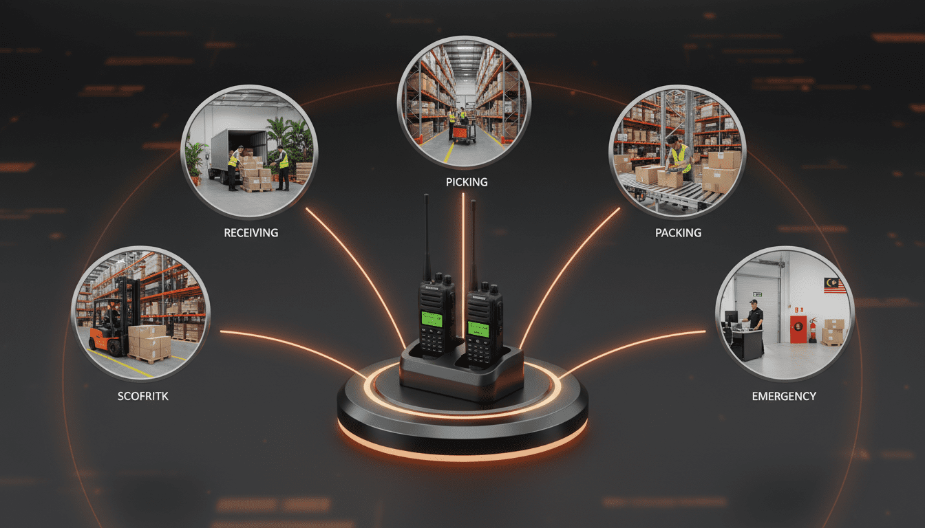 Warehouse Logistics generated call network