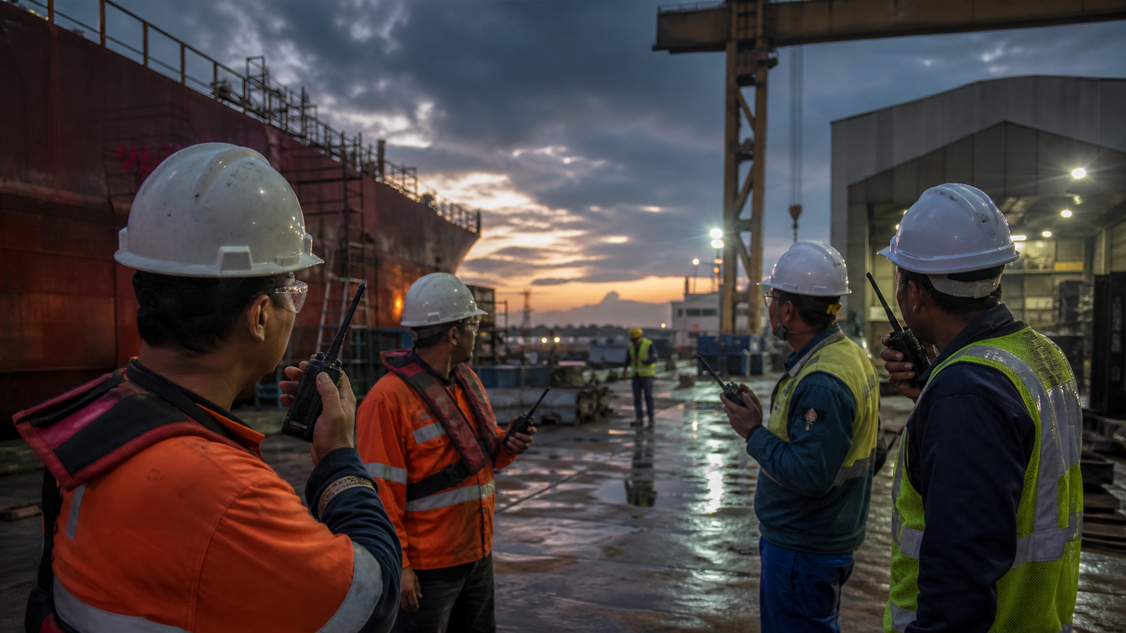 Offshore engineering customer P6600i TIA UHF radio fleet case study