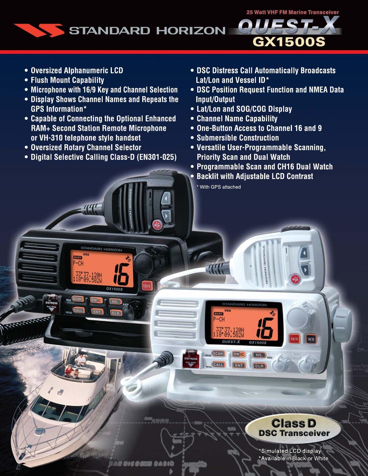 STANDARD HOR GX1500S