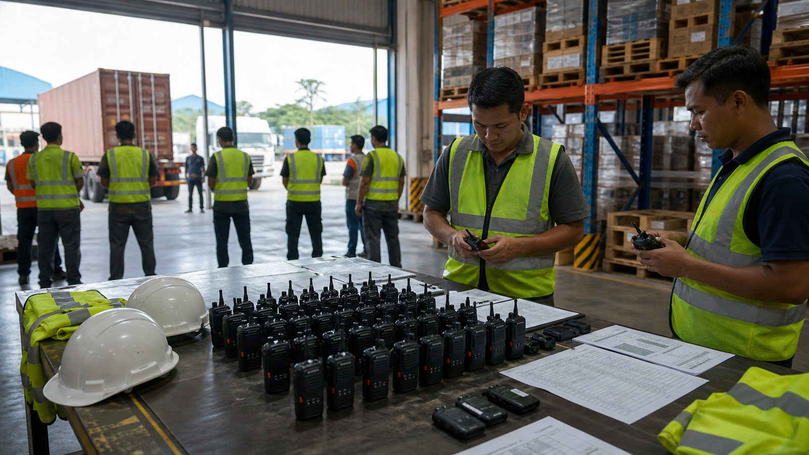 Swiftcom SC-F1 industrial operations radio fleet case study