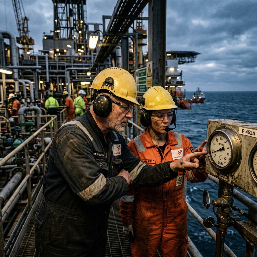 Titan Offshore engine room radio headset case study operations roles image