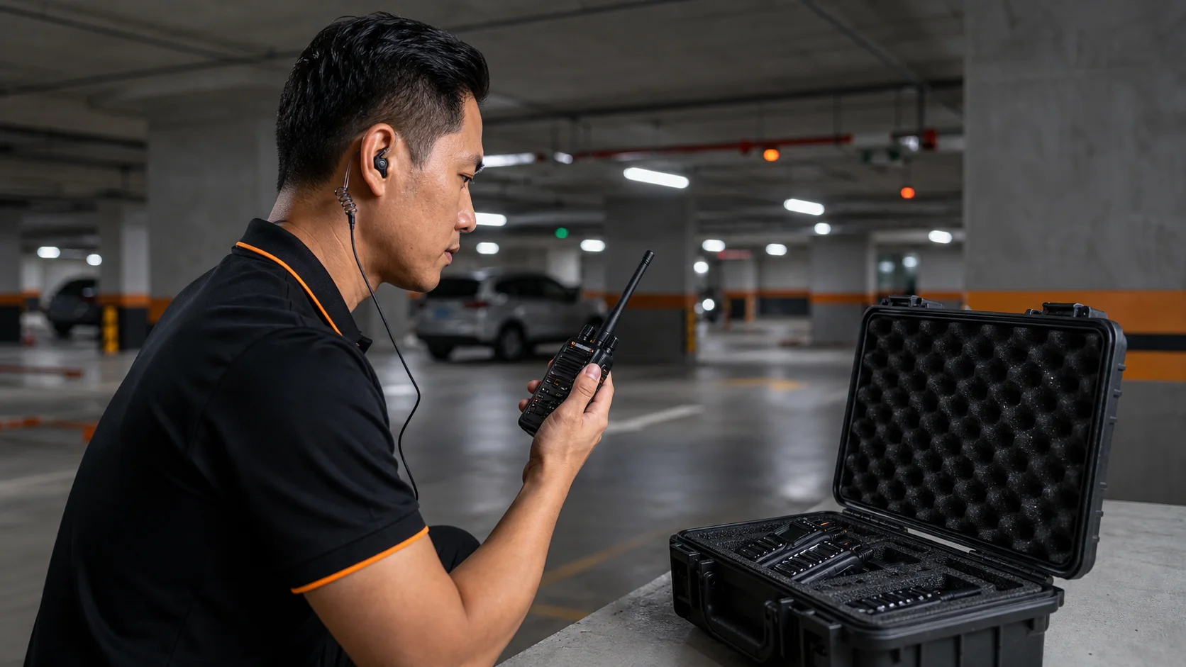 Basement car park security team kept connected by in-building BDA and DAS coverage