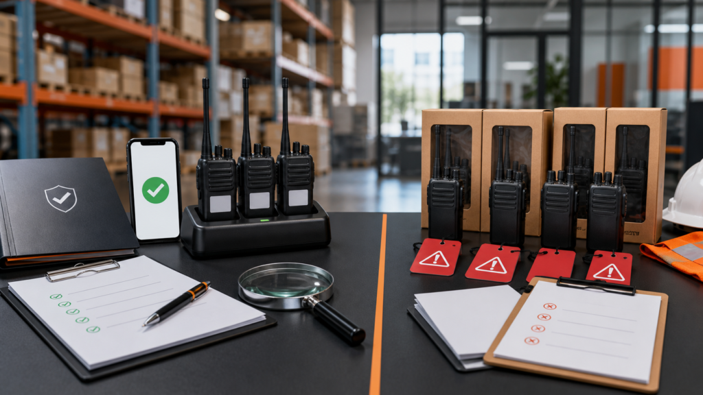 SIRIM vs no SIRIM walkie talkie comparison for Malaysian buyers