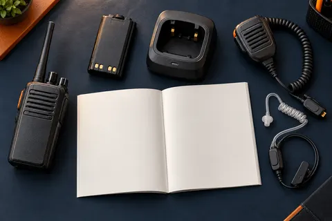 Concept illustration for Motorola Solutions: TETRA accessory catalogue