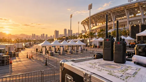 Preview of Prepare an event radio rental plan